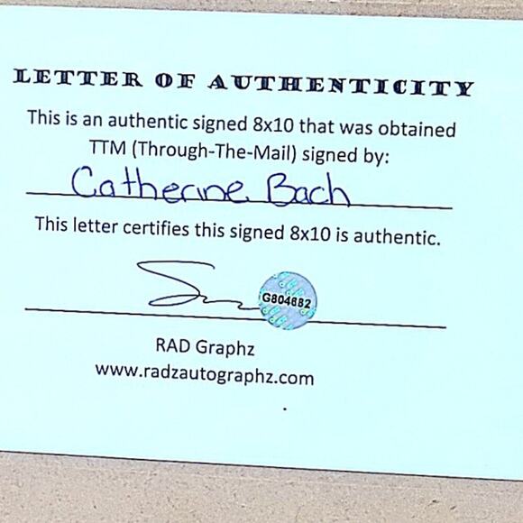 Daisy Duke Catherine Bach Autographed 11X14 Framed & Matted with COA DOH - Picture 3 of 4